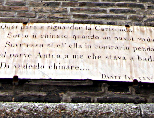 Dante Alighieri e la Torre Garisenda