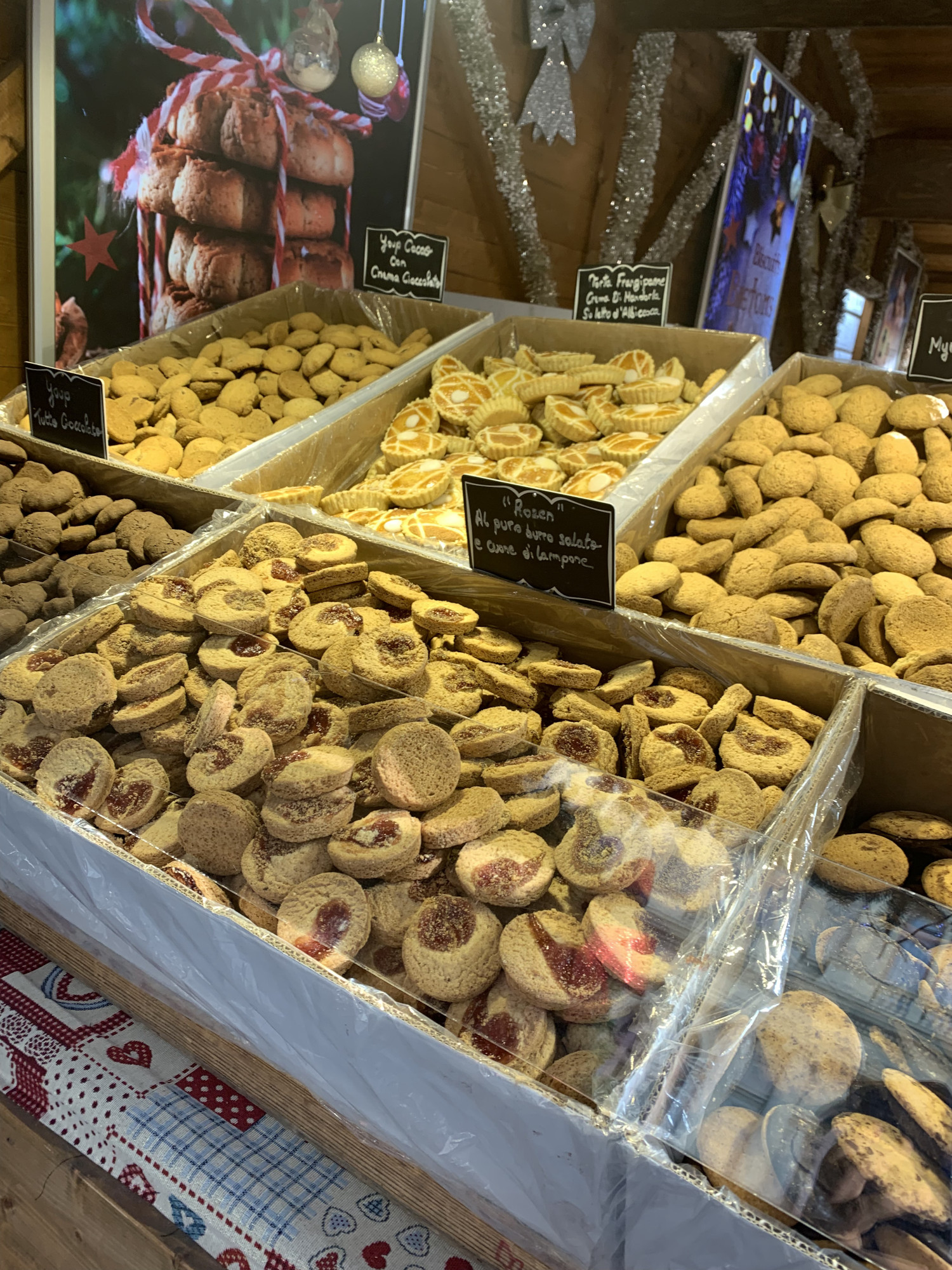 biscotti al mercatino francese di natale