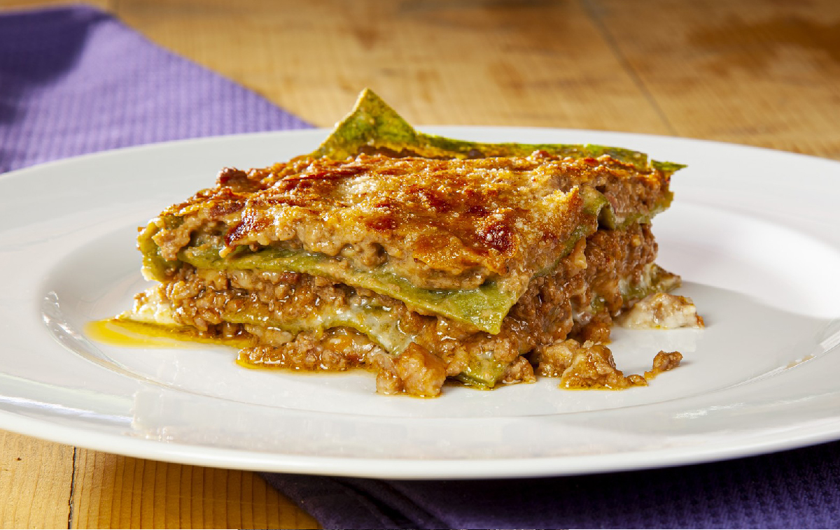 lasagne verdi alla bolognese